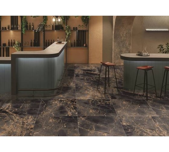 Керамогранит Primavera Golden Black 60x60 см (GR101) 22150
