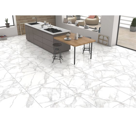 Керамогранит Primavera Arena White 60x60 см (PR114) 22156