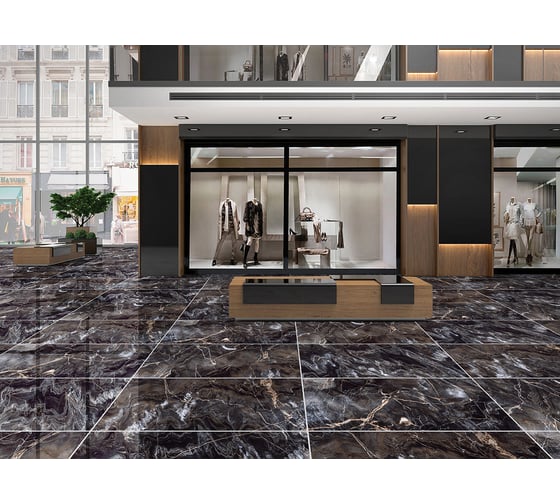 Керамогранит Primavera Toledo Black 60x120 см (GR201) 22128
