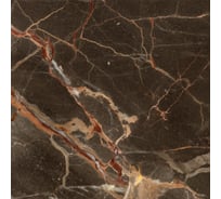 Плитка Global Tile Alpica формат 60x60 см, темно-коричневый, в коробке 1.44 кв. м GT60602011MR