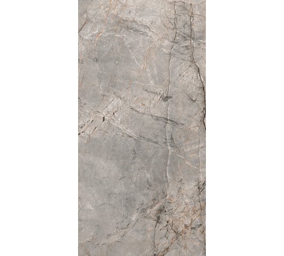 Керамогранит Global Tile Bizarre формат 60x120 см, серый, в коробке 1.44 кв. м GT120604201MGR
