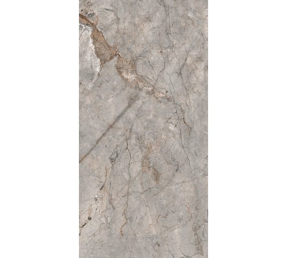 Керамогранит Global Tile Bizarre формат 60x120 см, серый, в коробке 1.44 кв. м GT120604201MGR