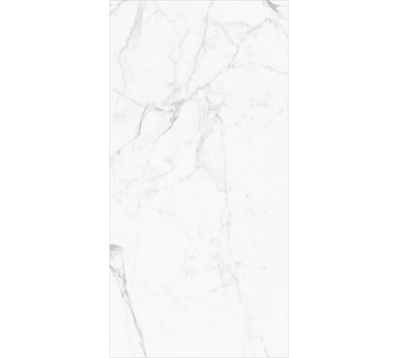 Керамогранит Global Tile Elegant Statuario формат 60x120 см, белый, в коробке 1.44 кв. м GT120604803PR