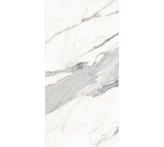 Керамогранит Global Tile Verona формат 60x120 см, белый, в коробке 2.16 кв. м GT120607703PR/30
