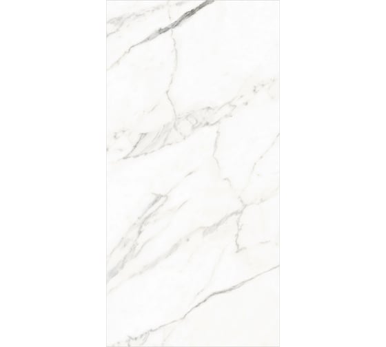 Керамогранит Global Tile Verona формат 60x120 см, белый, в коробке 2.16 кв. м GT120607703PR/30