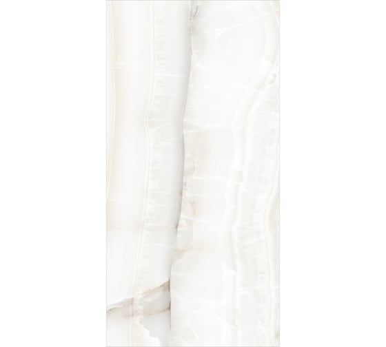 Керамогранит Global Tile Lonic формат 60x120 см, белый, в коробке 1.44 кв. м GT120603803PR