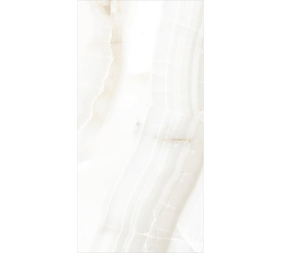 Керамогранит Global Tile Lonic формат 60x120 см, белый, в коробке 1.44 кв. м GT120603803PR