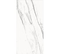 Керамогранит Global Tile Lasa формат 60x120 см, белый, в коробке 1.44 кв. м GT120603903MCR2
