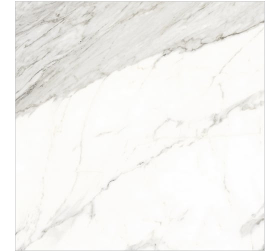 Керамогранит Global Tile Verona формат 60x60 см, белый, в коробке 1.44 кв. м GT60607703PR