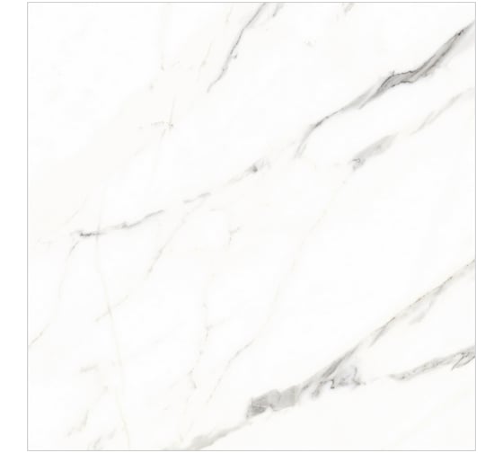 Керамогранит Global Tile Verona формат 60x60 см, белый, в коробке 1.44 кв. м GT60607703PR
