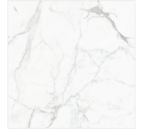 Керамогранит Global Tile Elegant Statuario формат 60x60 см, белый, в коробке 1.44 кв. м GT60604803PR