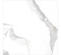 Керамогранит Global Tile Calacatta Imperial формат 60x60 см, белый, в коробке 1.44 кв. м GT60606103PR