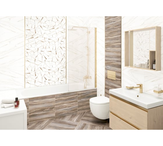 Плитка настенная AltaCera Esprit Calacatta 250x500x9 мм, 13 шт в уп WT9ESR00