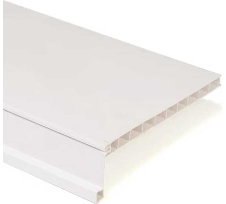 Панель откоса WINPLAST W 615 150 мм, белая, 1.5 м W615-1,5