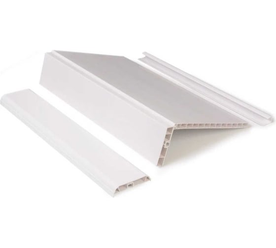 Панель откоса WINPLAST W 615 150 мм, белая, 3 м W615-3