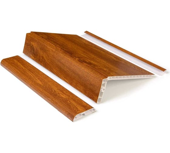Панель откоса WINPLAST 250 мм, золотой дуб, 3 м W625.2178001-3