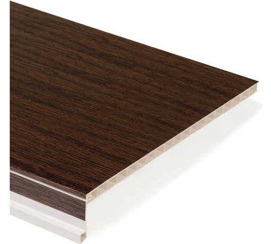 Панель откоса WINPLAST 300 мм, темный дуб, 3 м W630.2052089-3 1