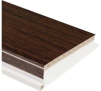 Панель откоса WINPLAST 150 мм, темный дуб, 3 м W615.2052089-3