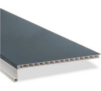 Панель откоса WINPLAST 250 мм, антрацитово-серый, 3 м W625.701605-3