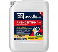 Невымываемый антисептик для тяжелых условий эксплуатации Goodhim Extra тонирующий, 10л 29362