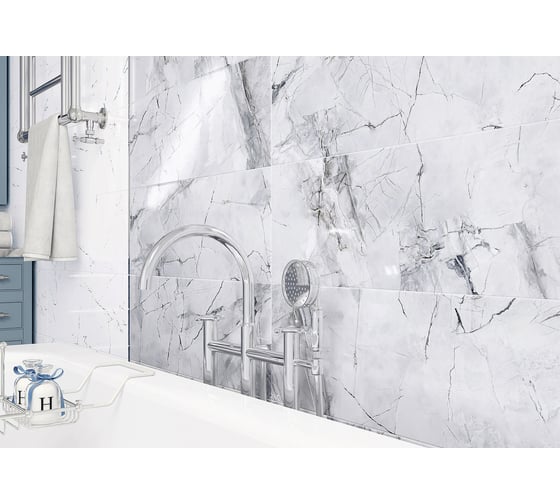 Плитка настенная Delacora Frost White 246x740 7 шт в уп WT15FRR00R