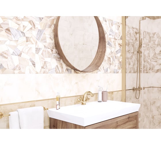 Облицовочная плитка AlmaCeramica Bergamo 249x500x7,5 12 шт в уп TWU09BGM014