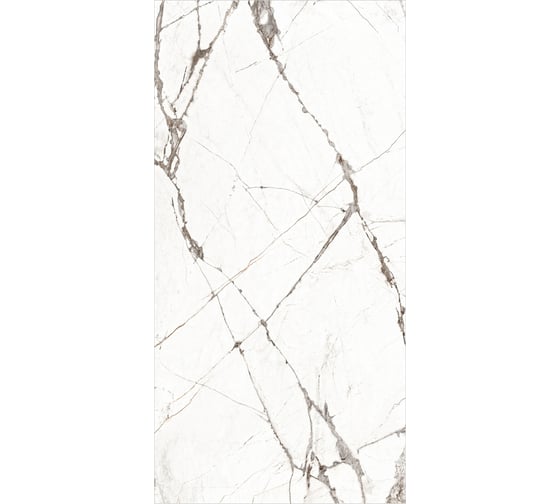 Керамогранит Global Tile Timeline формат 60x120 см, белый, в коробке 1.44 кв. м GT120604703MCR