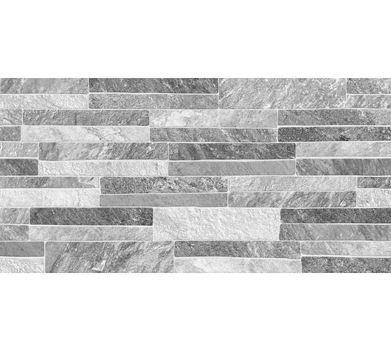 Керамогранит Global Tile Trick формат 30x60 см, серый, в коробке 1.62 кв. м GT191VG