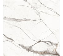 Керамогранит Global Tile Timeline формат 60x60 см, белый, в коробке 1.44 кв. м GT60604703PR