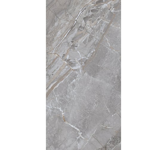 Керамогранит Global Tile Ravenna формат 60x120 см, темно-серый, в коробке 1.44 кв. м GT120608109HPR