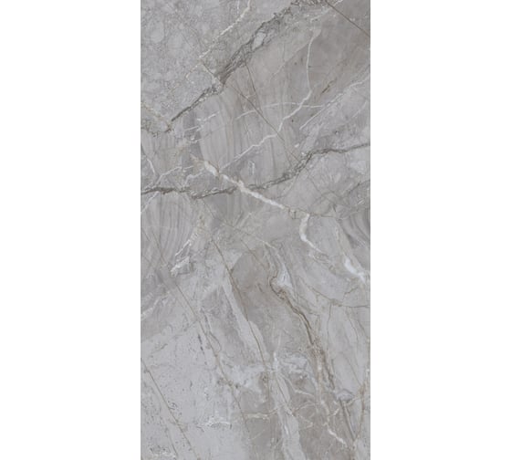 Керамогранит Global Tile Ravenna формат 60x120 см, темно-серый, в коробке 1.44 кв. м GT120608109HPR