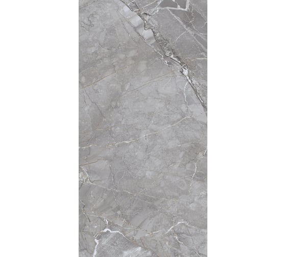Керамогранит Global Tile Ravenna формат 60x120 см, темно-серый, в коробке 1.44 кв. м GT120608109HPR