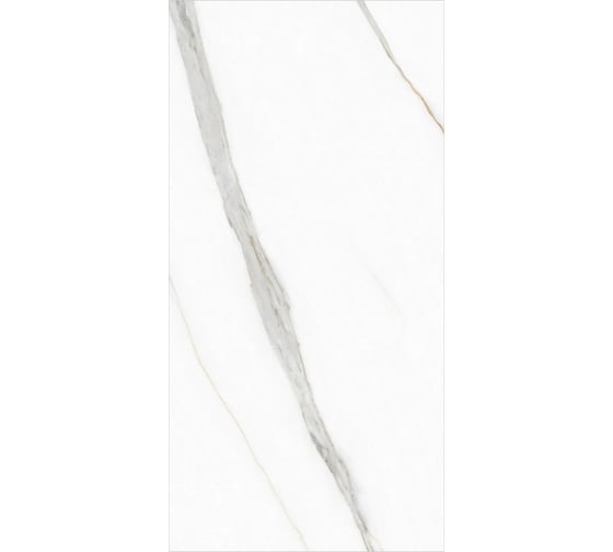 Керамогранит Global Tile Angel Statuario формат 60x120 см, белый, в коробке 1.44 кв. м GT120605503PR