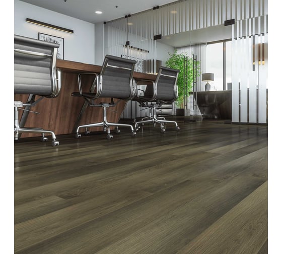 Напольное замковое покрытие Home Expert Natural Дуб Древний лес 1220x150x4.5 мм, 0.3 мм, фаска, 12 шт. в упаковке 0-005
