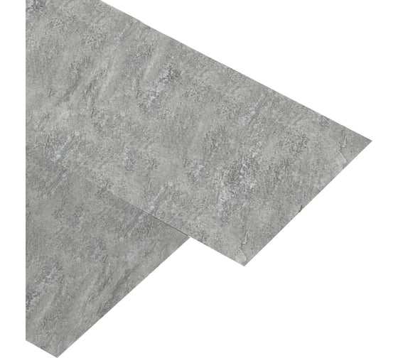 Напольное замковое покрытие Home Expert Natural Rock Silver 610x305x4 мм, 0.5 мм, фаска, 10 шт. в упаковке 9105