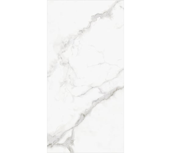 Керамогранит Global Tile Monza формат 60x120 см, белый, в коробке 1.44 кв. м GT120607803PR