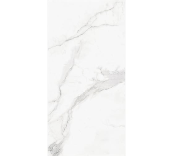 Керамогранит Global Tile Monza формат 60x120 см, белый, в коробке 1.44 кв. м GT120607803PR