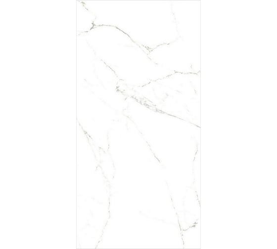 Керамогранит Global Tile Livorno формат 60x120 см, белый, в коробке 2.16 кв. м GT120608003PR/30