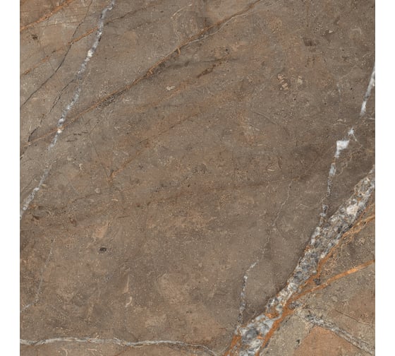 Керамогранит Global Tile Bersa формат 60x60 см, коричневый, в коробке 1.44 кв. м GT60605604PR
