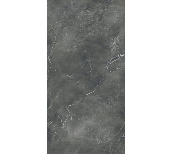 Керамогранит Global Tile Lucciano формат 60x120 см, темно-серый, в коробке 1.44 кв. м GT120606309PR