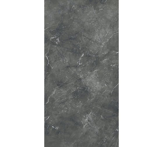 Керамогранит Global Tile Lucciano формат 60x120 см, темно-серый, в коробке 1.44 кв. м GT120606309PR