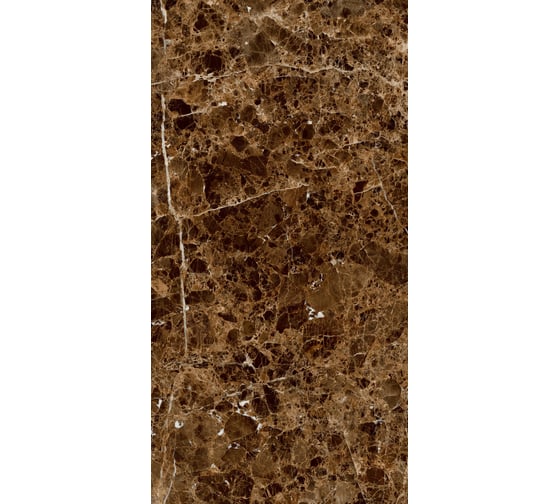 Керамогранит Global Tile Dark Emperador формат 60x120 см, коричневый, в коробке 1.44 кв. м GT120604904HPR