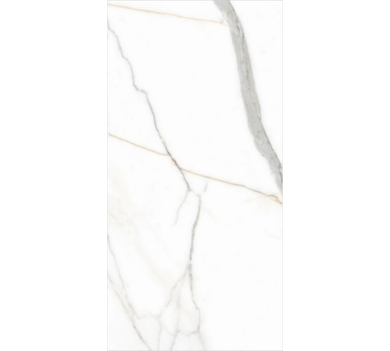 Керамогранит Global Tile Montecatini формат 60x120 см, белый, в коробке 2.16 кв. м GT120607503PR/30