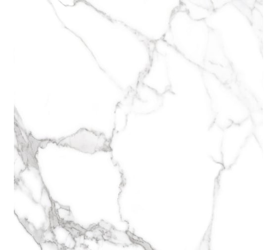 Керамогранит Global Tile Oasis формат 60x60 см, белый, в коробке 1.44 кв. м GT606010403MR