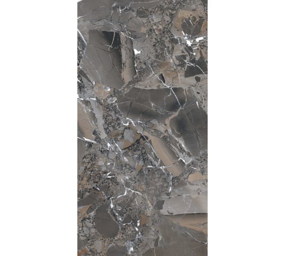 Керамогранит Global Tile Opera формат 60x120 см, серый, в коробке 1.44 кв. м GT120606813MCR