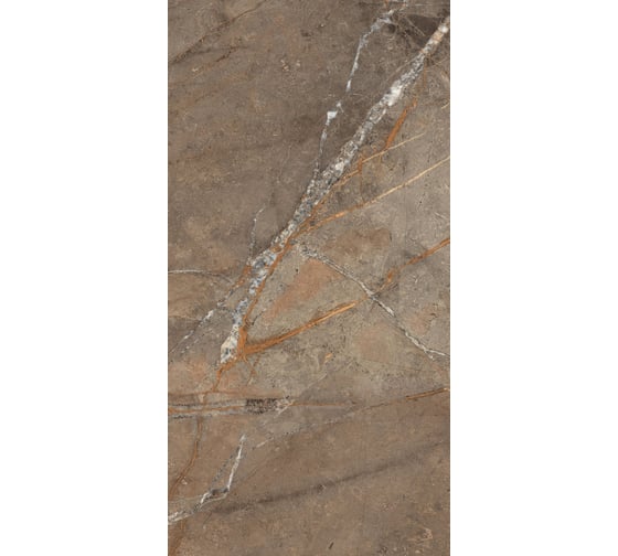 Керамогранит Global Tile Bersa формат 60x120 см, коричневый, в коробке 1.44 кв. м GT120605604PR