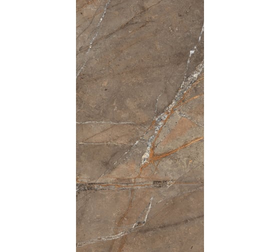 Керамогранит Global Tile Bersa формат 60x120 см, коричневый, в коробке 1.44 кв. м GT120605604PR