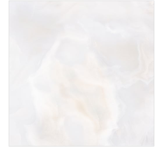 Керамогранит Global Tile Onyx формат 60x60 см, белый, в коробке 1.44 кв. м GT60604403PR
