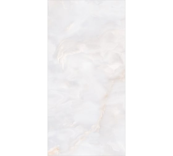 Керамогранит Global Tile Onyx формат 60x120 см, белый, в коробке 2.16 кв. м GT120604403PR/30