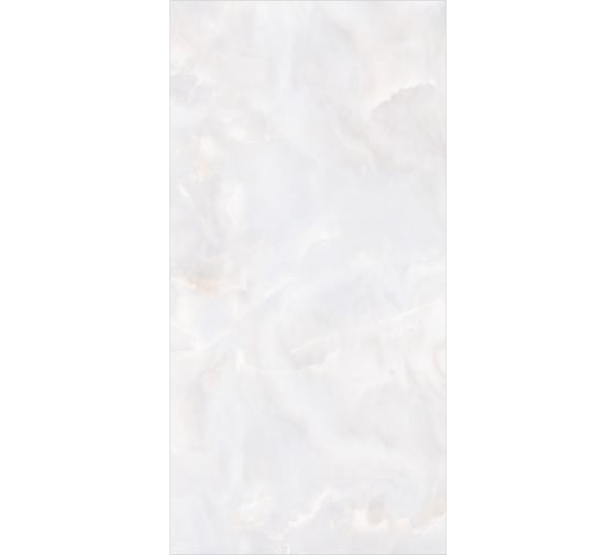 Керамогранит Global Tile Onyx формат 60x120 см, белый, в коробке 2.16 кв. м GT120604403PR/30